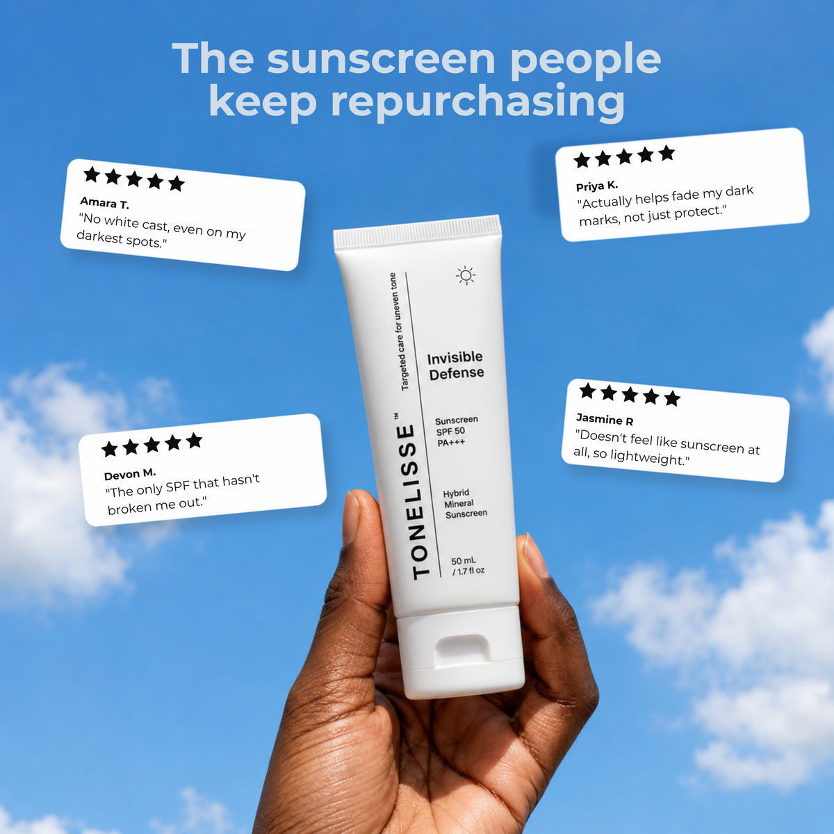 Invisible Defense SPF 50